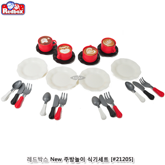 레드박스 New 주방놀이 식기세트 (no.21205)