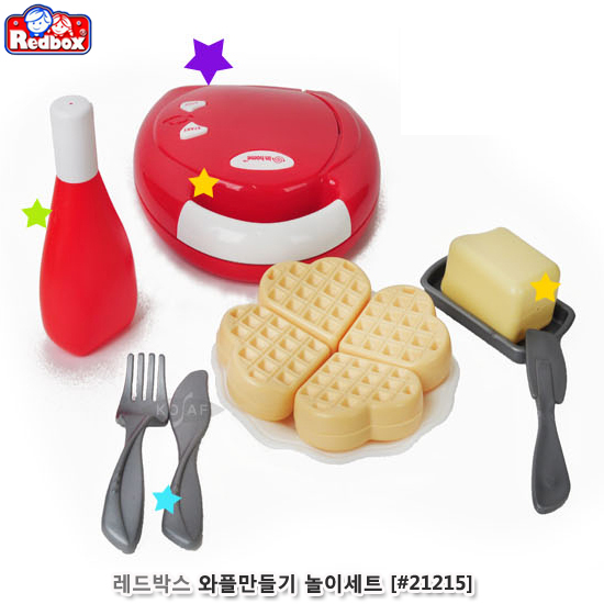 레드박스 와플만들기 놀이세트 (no.21215)