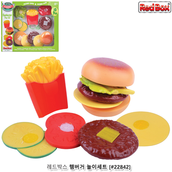 레드박스 햄버거놀이세트 (no.22842)