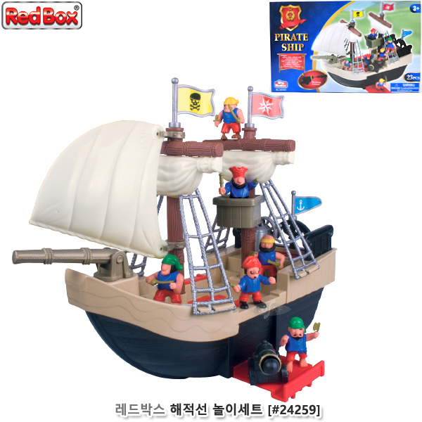 레드박스 해적선놀이세트 (no.24259)