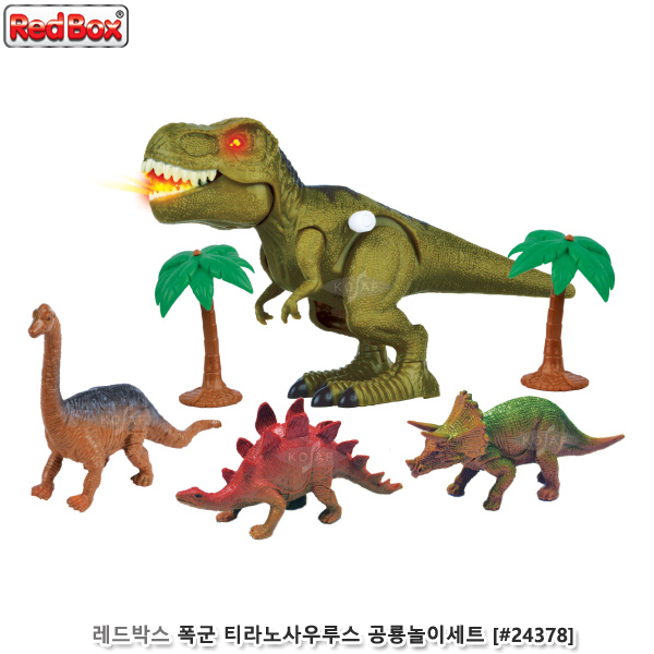 레드박스 폭군 티라노사우루스 공룡놀이세트 (no.24378)