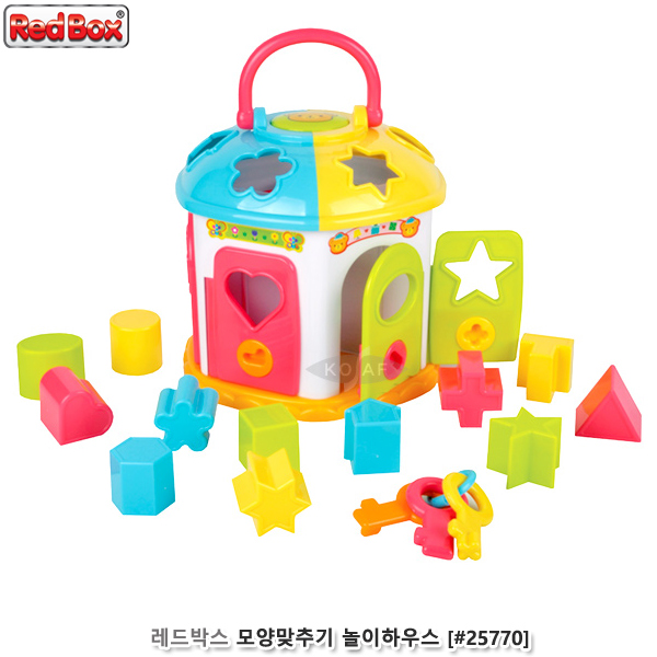 레드박스 모양맞추기 놀이하우스 (no.25770)