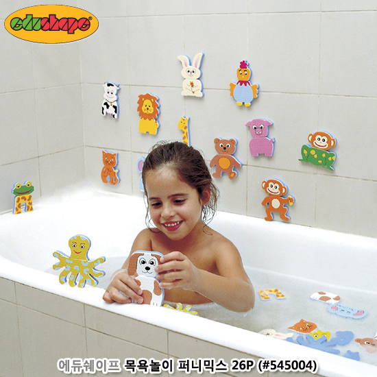 에듀쉐이프 목욕놀이 퍼니믹스 26P (no.545004)