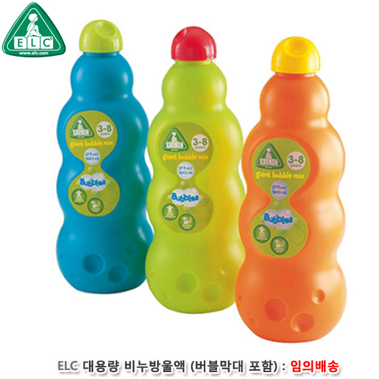 ELC 대용량 비누방울액 리필 (버블막대 포함)
