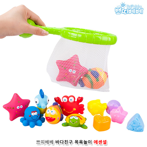 쁘띠베베 바다친구 목욕놀이 에센셜