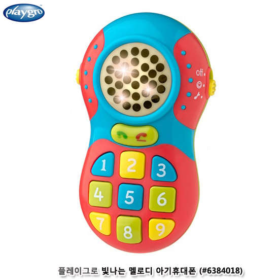 플레이그로 빛나는멜로디 아기휴대폰 (no.6384018)