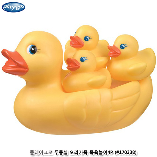 플레이그로 두둥실 오리가족 목욕놀이4P (no.170338)