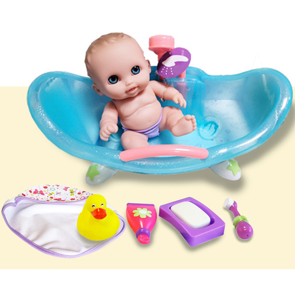 베렝구어 물나오는 목욕놀이세트 (22Cm 인형 no.16990)