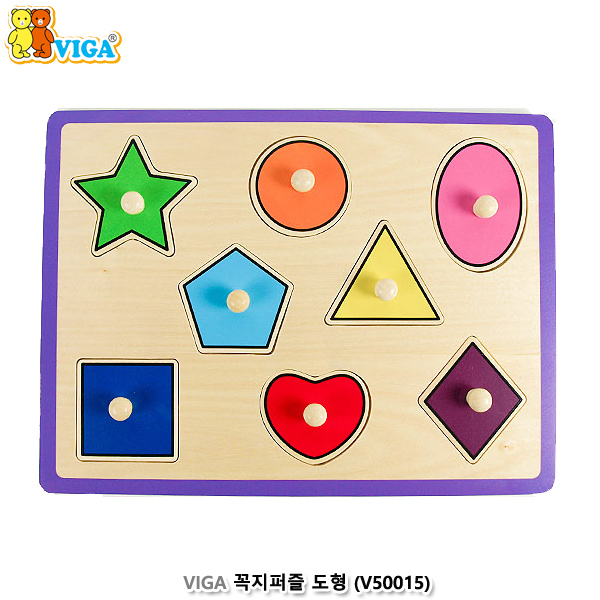 비가(VIGA) 꼭지퍼즐 도형 (V50015)