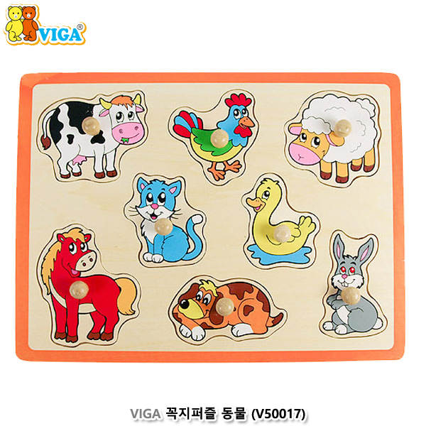 비가(VIGA) 꼭지퍼즐 동물 (V50017)
