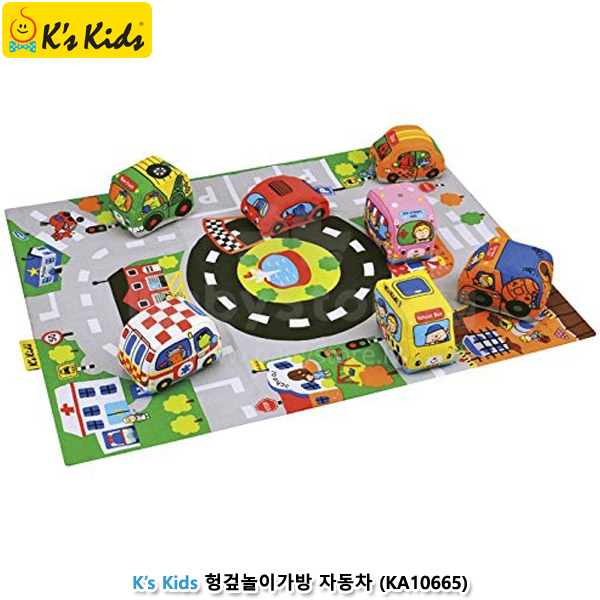케이스키즈 헝겊놀이가방 자동차 (no.10665)